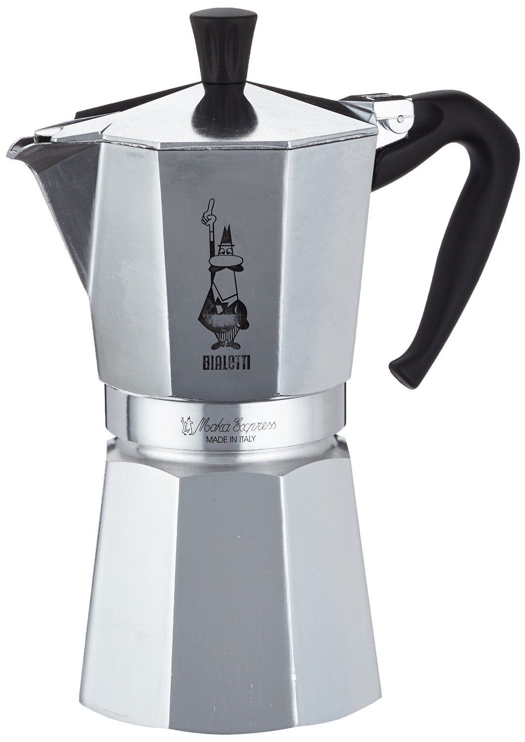 Caffettiera moka express 9 tz Bialetti caffè caffe' coffee maker 1165